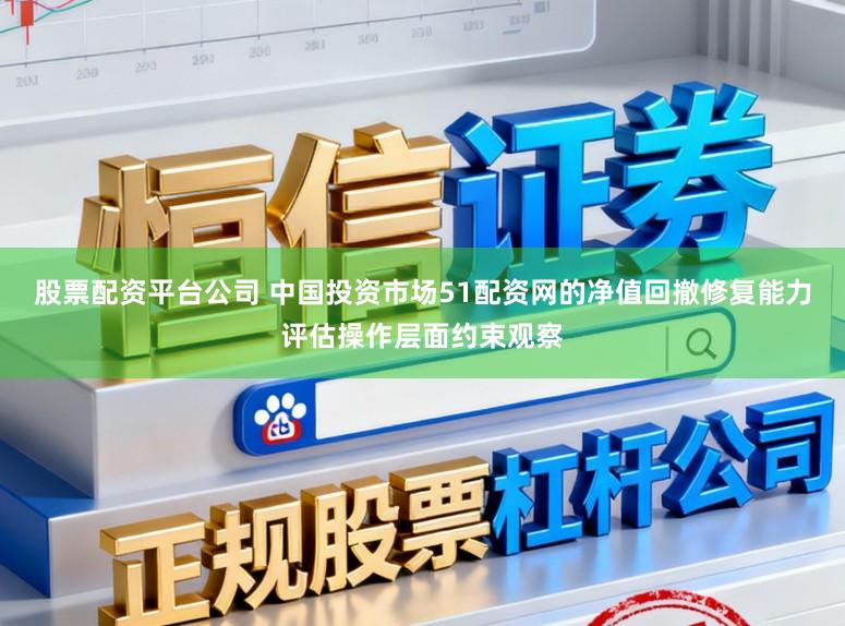 股票配资平台公司 中国投资市场51配资网的净值回撤修复能力评估操作层面约束观察