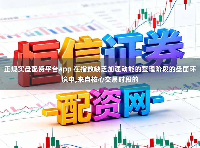 正规实盘配资平台app 在指数缺乏加速动能的整理阶段的盘面环境中,来自核心交易时段的