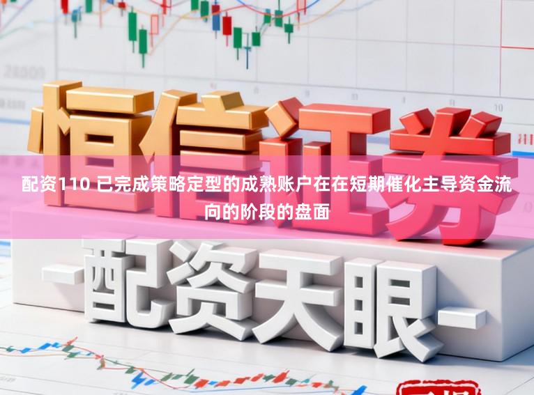 配资110 已完成策略定型的成熟账户在在短期催化主导资金流向的阶段的盘面